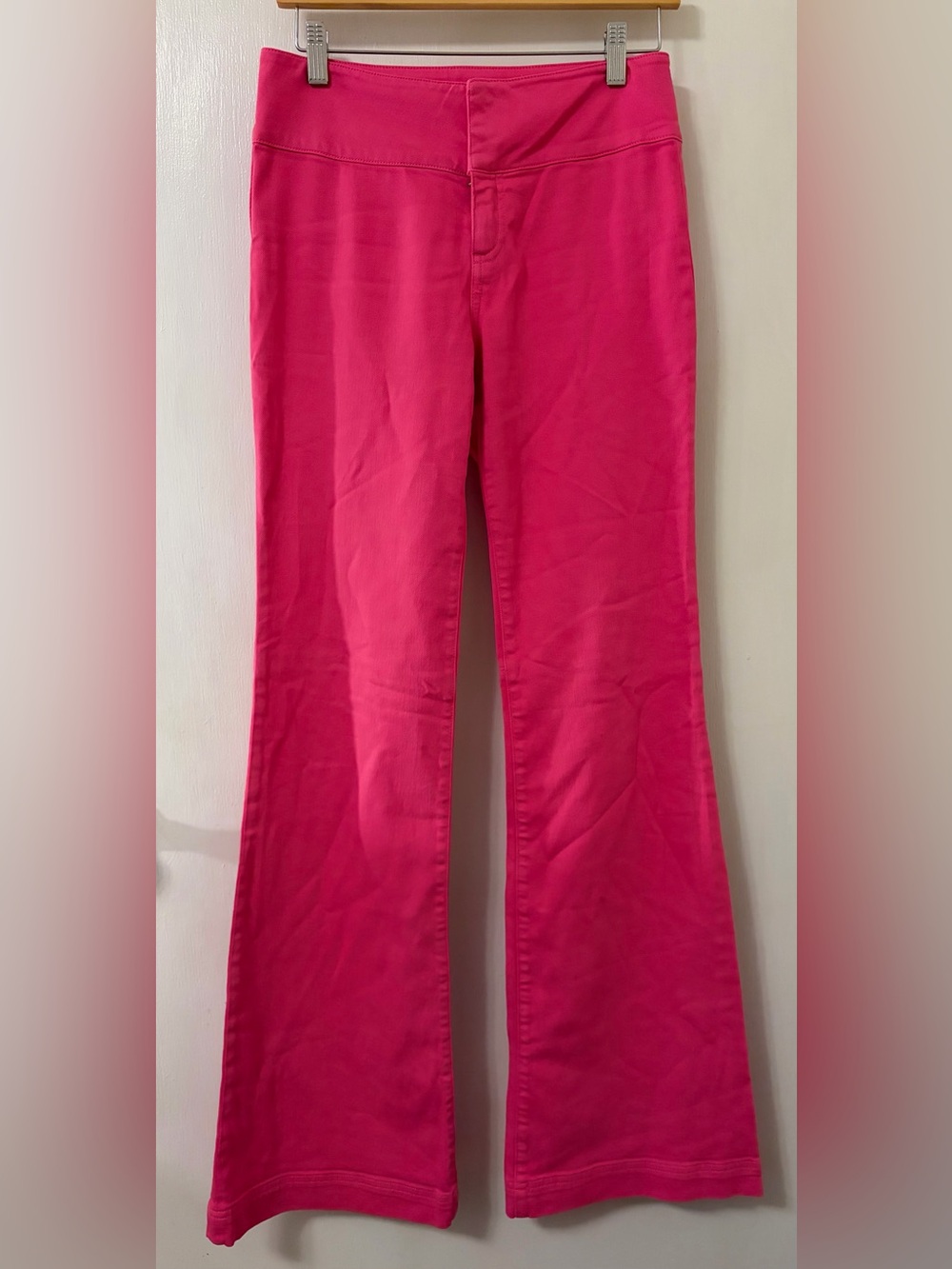 Alice & Olivia Women’s Hot Pink Flare Pants